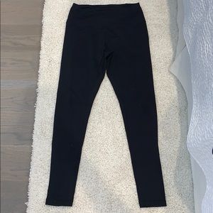 black high-waisted Zella leggings